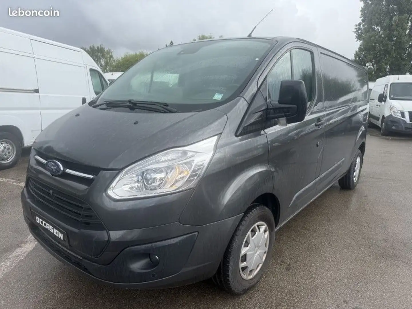 Ford Transit Custom TRANSIT FG 290 L2H1 2.0 TDCI 130 AMBIENTE Gris - 1