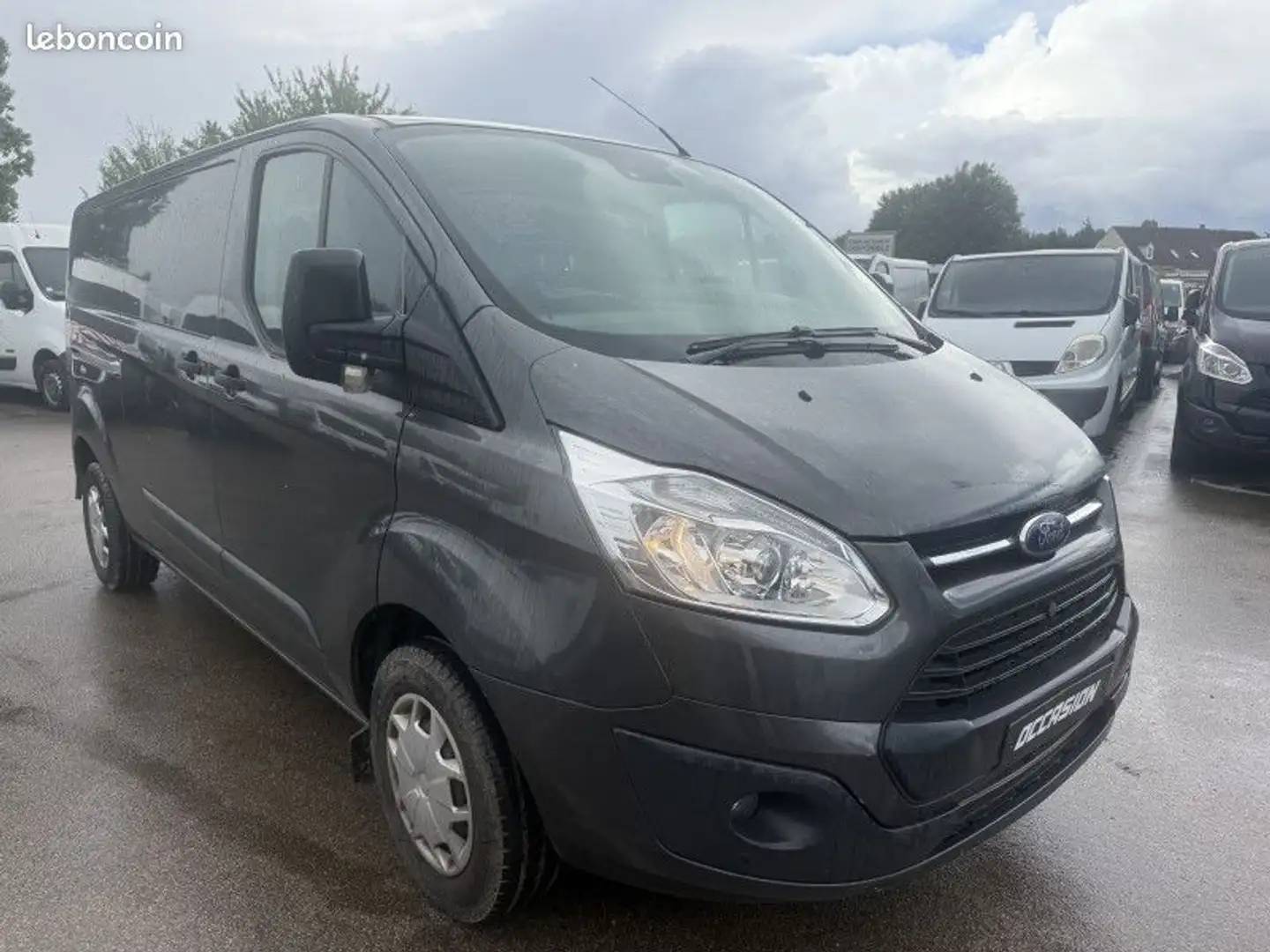 Ford Transit Custom TRANSIT FG 290 L2H1 2.0 TDCI 130 AMBIENTE Gris - 2