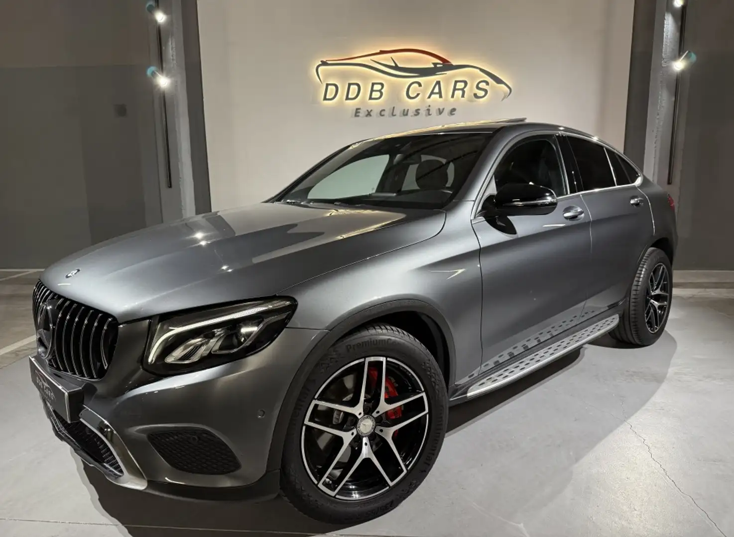 Mercedes-Benz GLC 220 Coupé 220d 4Matic Aut. Gris - 2