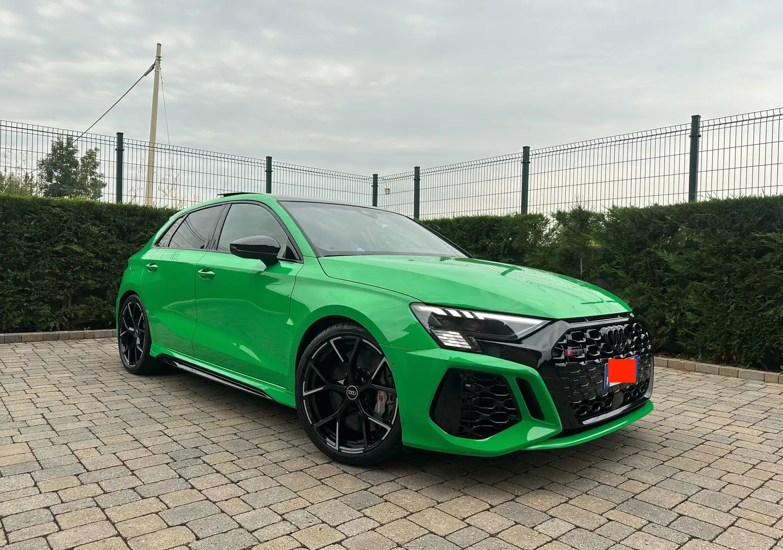 Audi RS3 SB 2.5 tfsi - Carbo - Dyna - Verde Porsche AudiExc Verde - 1
