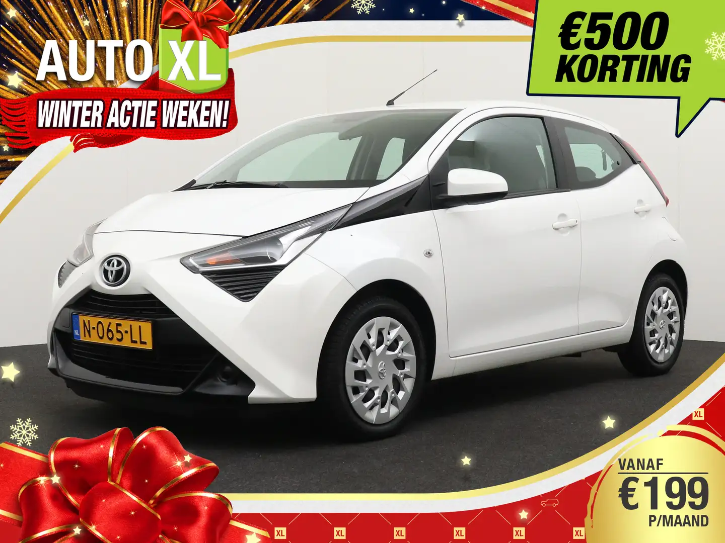 Toyota Aygo 1.0 VVT-i X-play Camera Navi Carplay LED 0.5k Blanc - 1