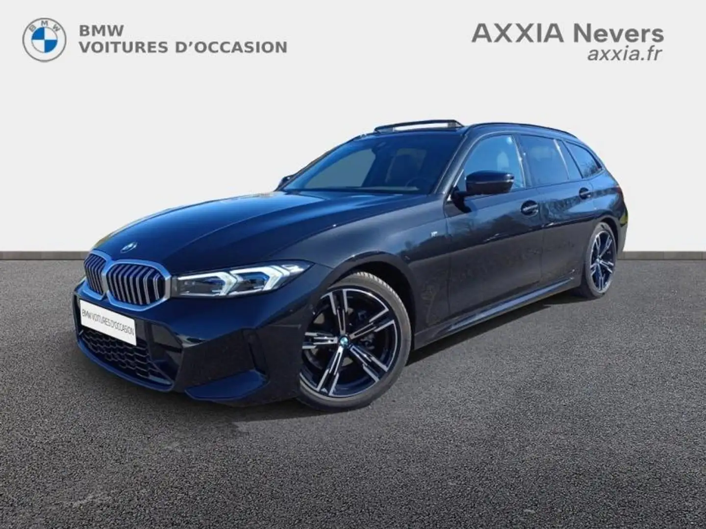 BMW 318 318dA 150ch M Sport Noir - 1