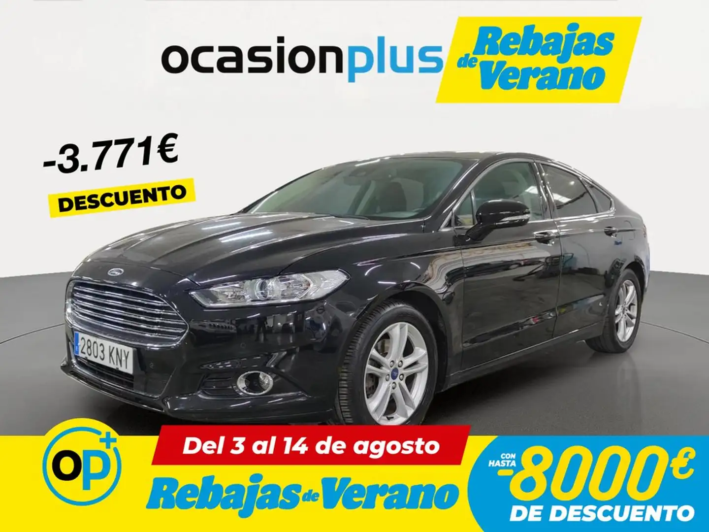 Ford Mondeo 1.5 EcoBoost Titanium 165 Negro - 1