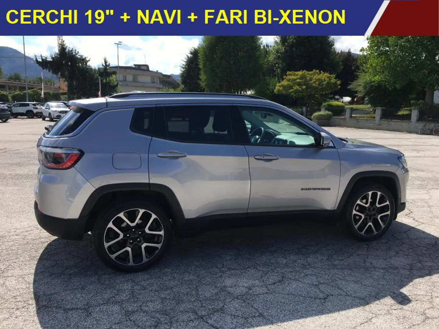 Jeep Compass 1.4 M.Air 140cv Limited CERCHI 19"+NAVI 37 MILA K Grijs - 2