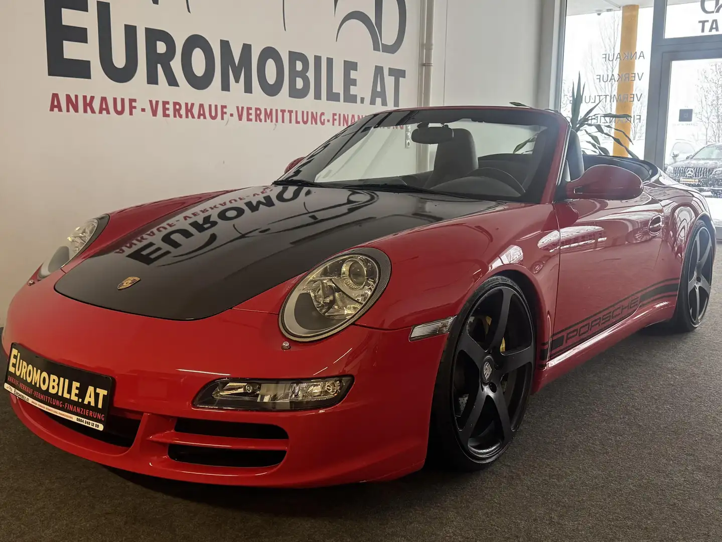 Porsche 997 Carrera S Cabrio *20ZOLL*SPORTAUSSPUFF*SPORTFAHRW* Rot - 1