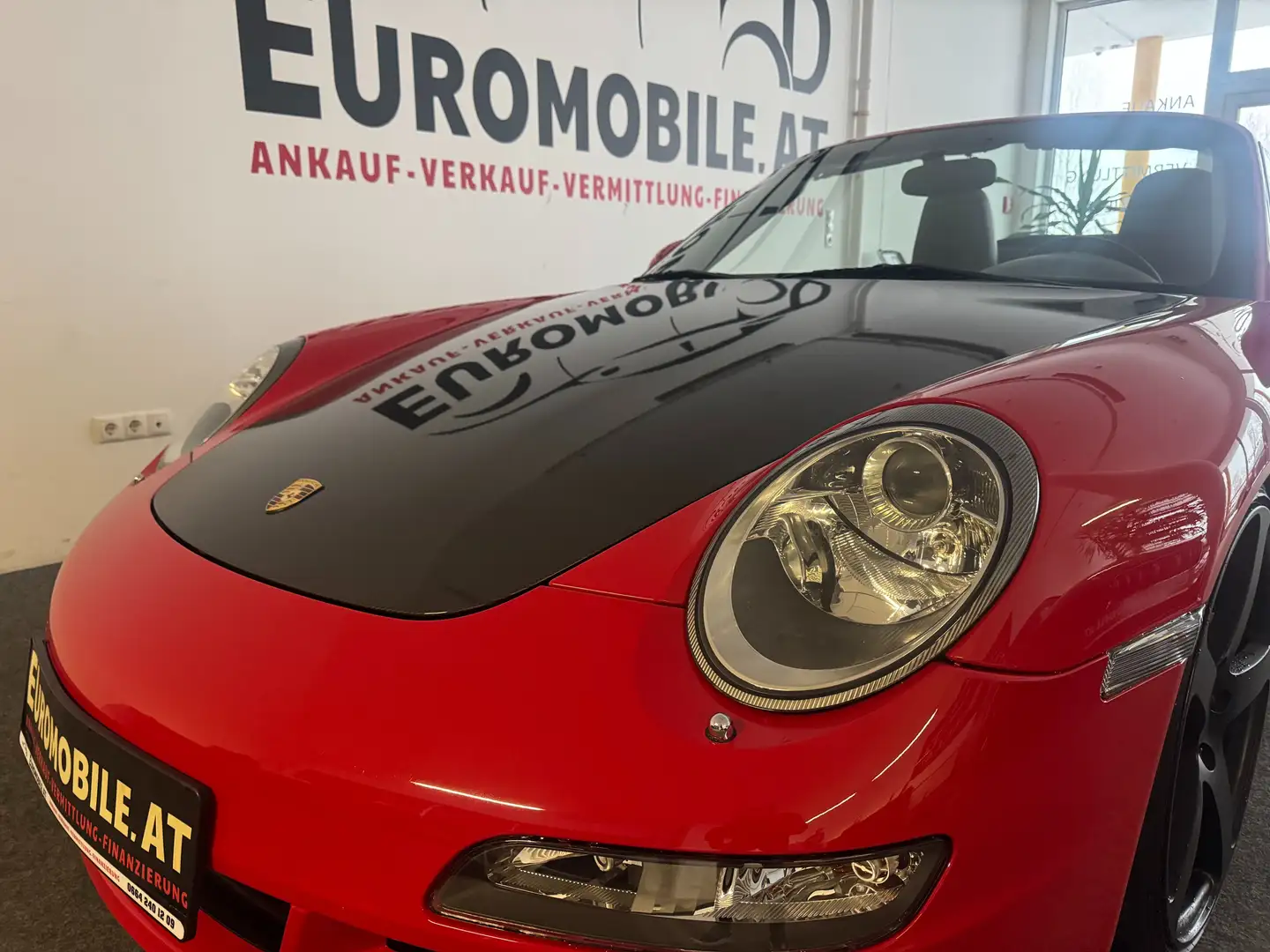 Porsche 997 Carrera S Cabrio *20ZOLL*SPORTAUSSPUFF*SPORTFAHRW* Rot - 2