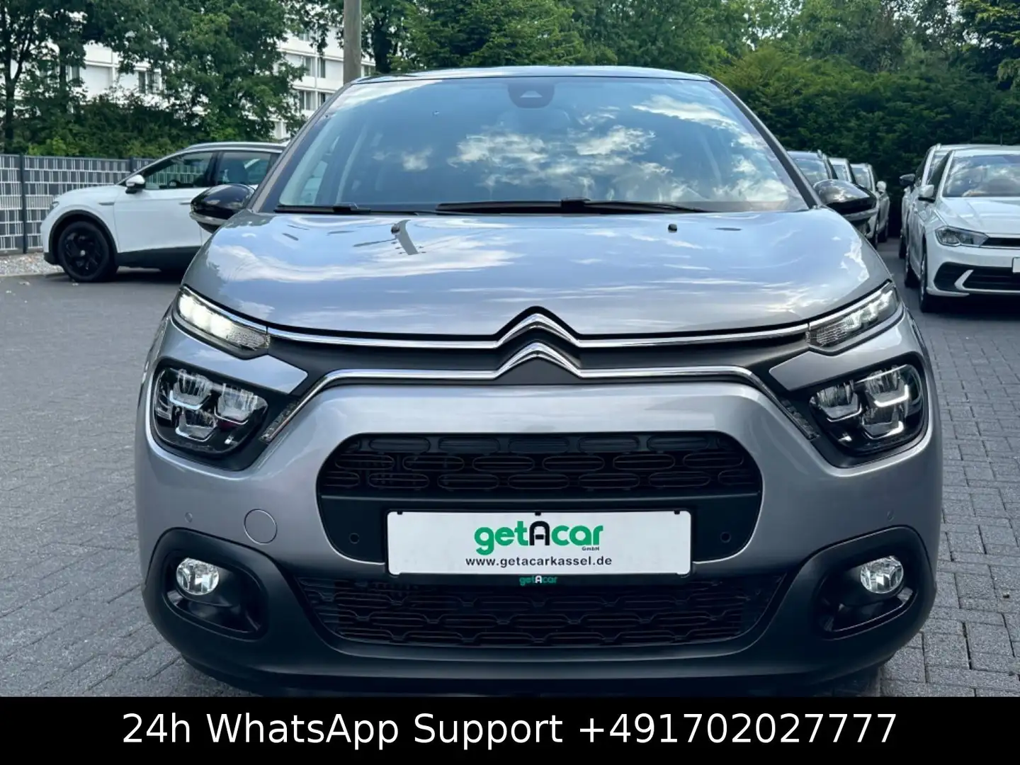 Citroen C3 Shine Pack*AUTOMATIK*KAMERA*NAVI*ALU*TOTWINKE Gris - 2
