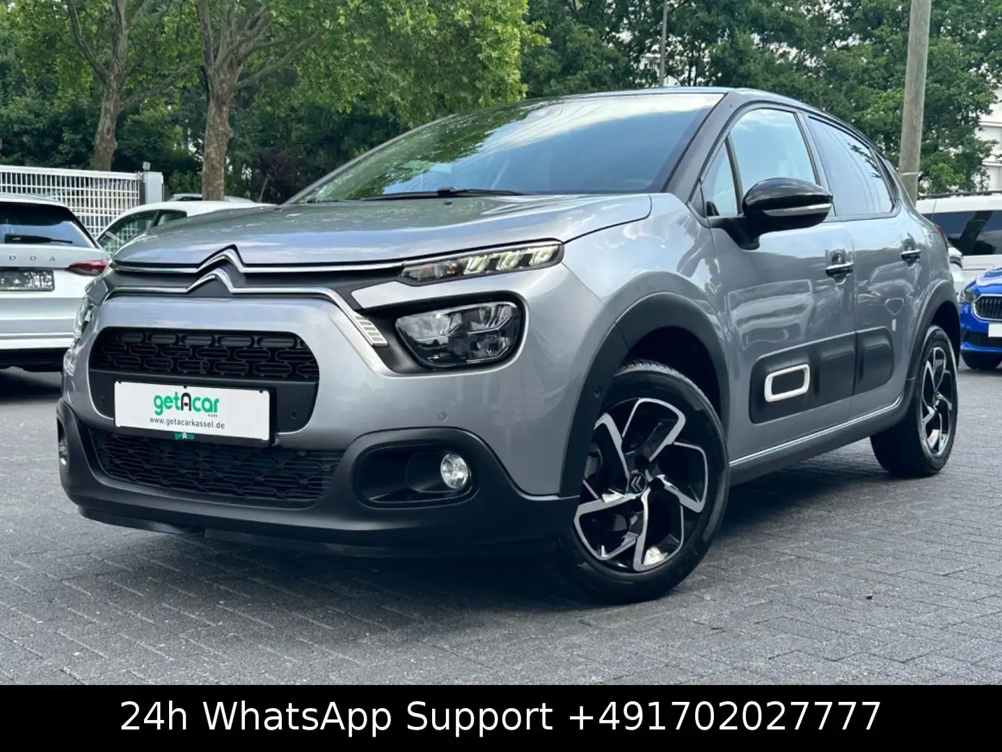 Citroen C3 Shine Pack*AUTOMATIK*KAMERA*NAVI*ALU*TOTWINKE Gris - 1