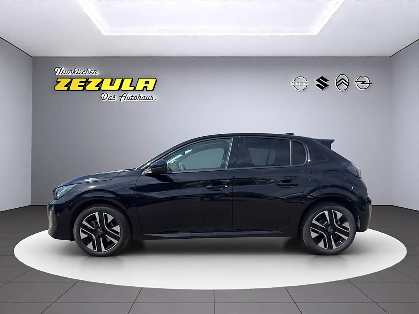Peugeot 208 Hybrid 100 e-DCS6 Allure Schwarz - 2