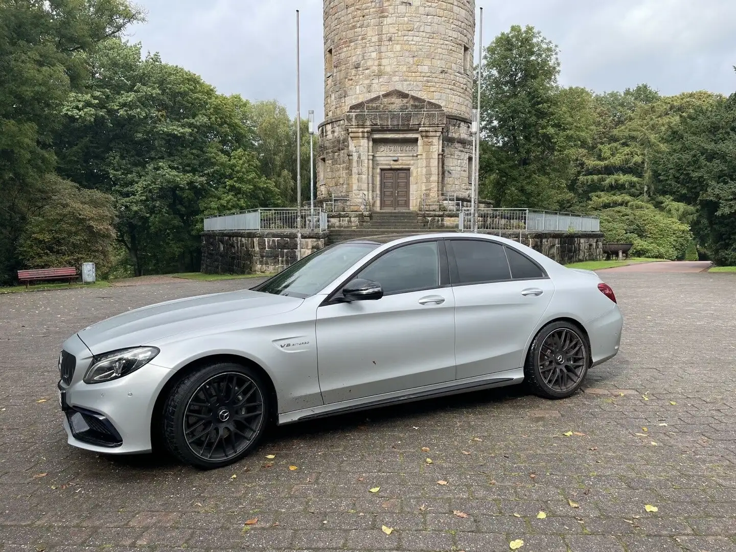 Mercedes-Benz C 63 AMG AMG C 63 AMG Panorama V8 Biturbo Argento - 2