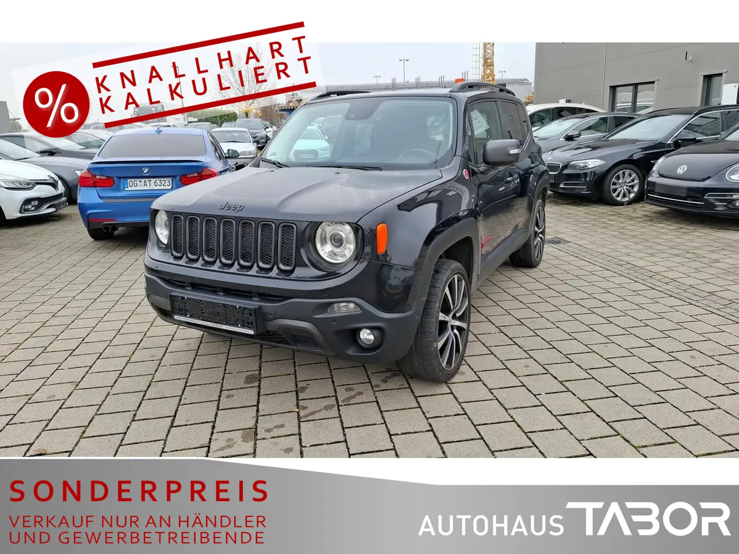 Jeep Renegade Trailhawk 2,0 MultiJet 4WD Navi Bi-Xe Schwarz - 1