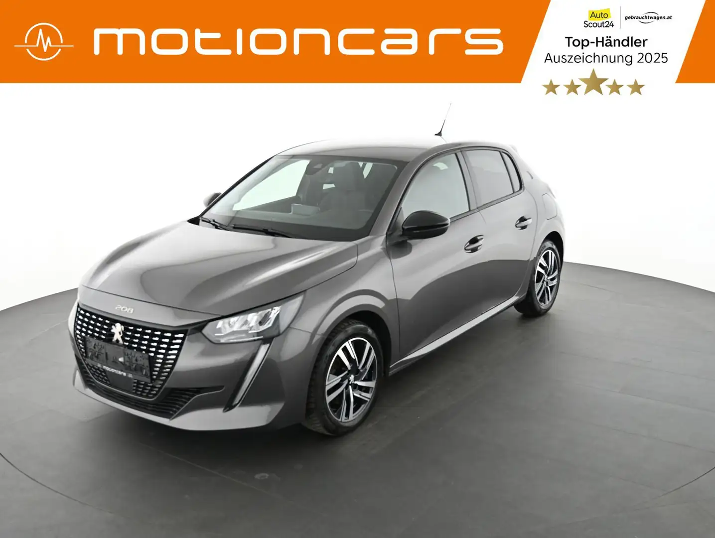 Peugeot 208 1.2 PureTech 100 Allure Pack Pickerl NEU Grau - 1