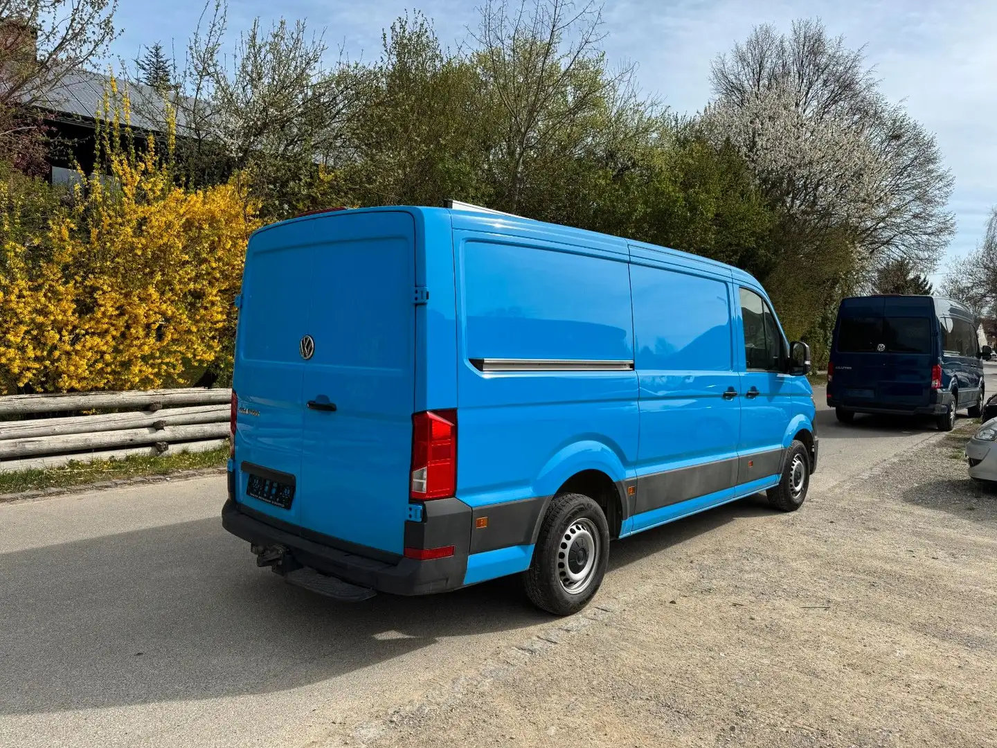 Volkswagen Crafter Kasten Kasten 35 mittellang FWD DSG 1.Hd Blau - 2
