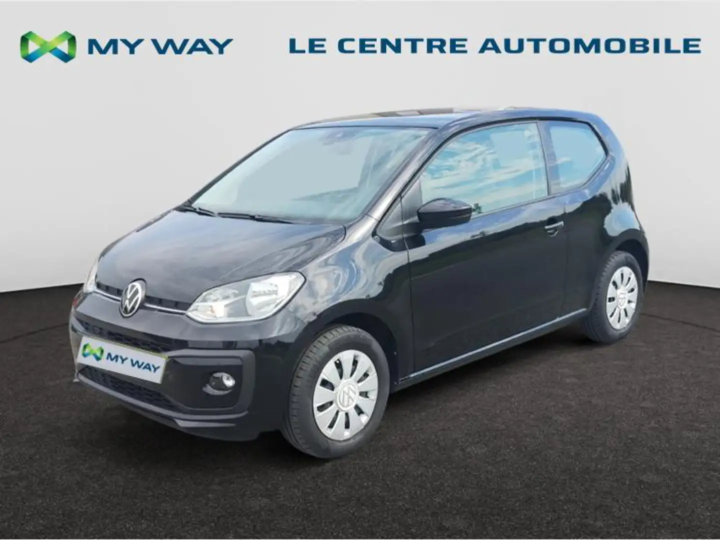 Volkswagen up! up! 1.0 48 kW (65 ch) 5 vitesses manuel Czarny - 1