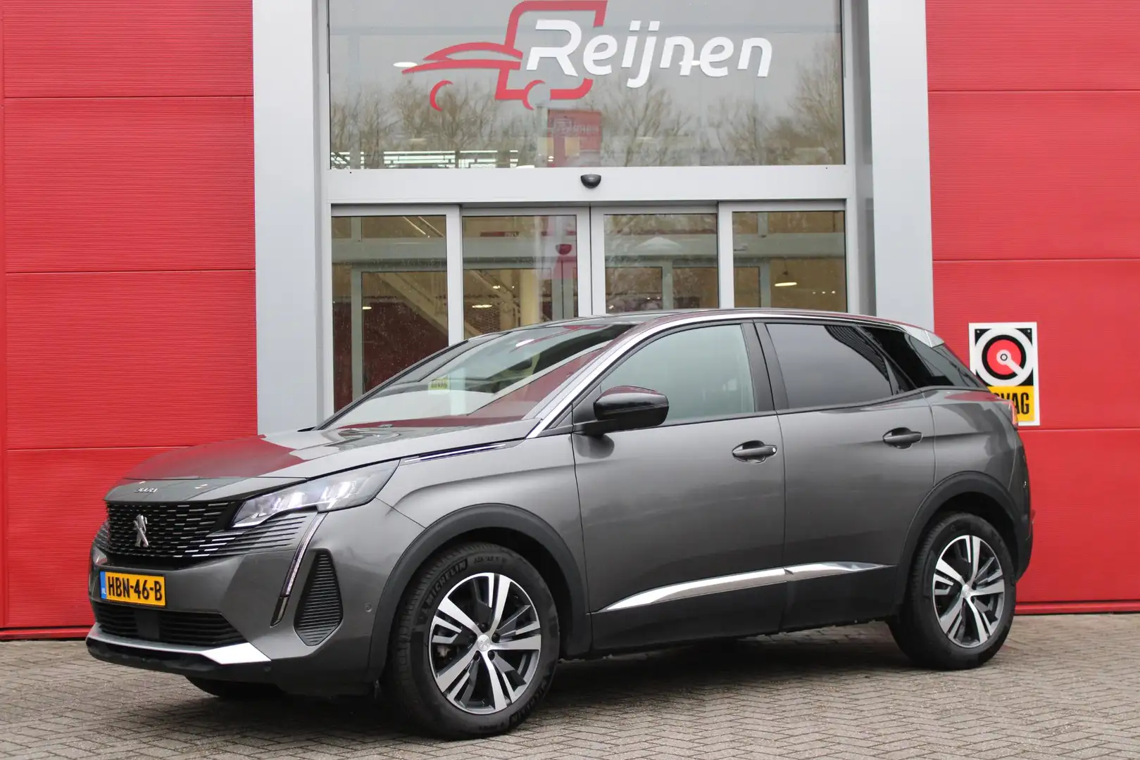 Peugeot 3008 1.2 130PK ALLURE PACK BUSINESS | NAVIGATIE | APPLE Grijs - 1