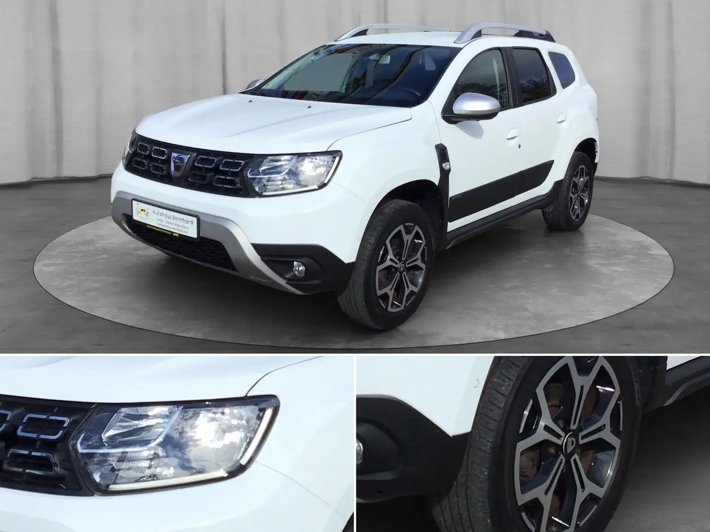 Dacia Duster II TCe 125  6-Gang 4WD Prestige Blanc - 1