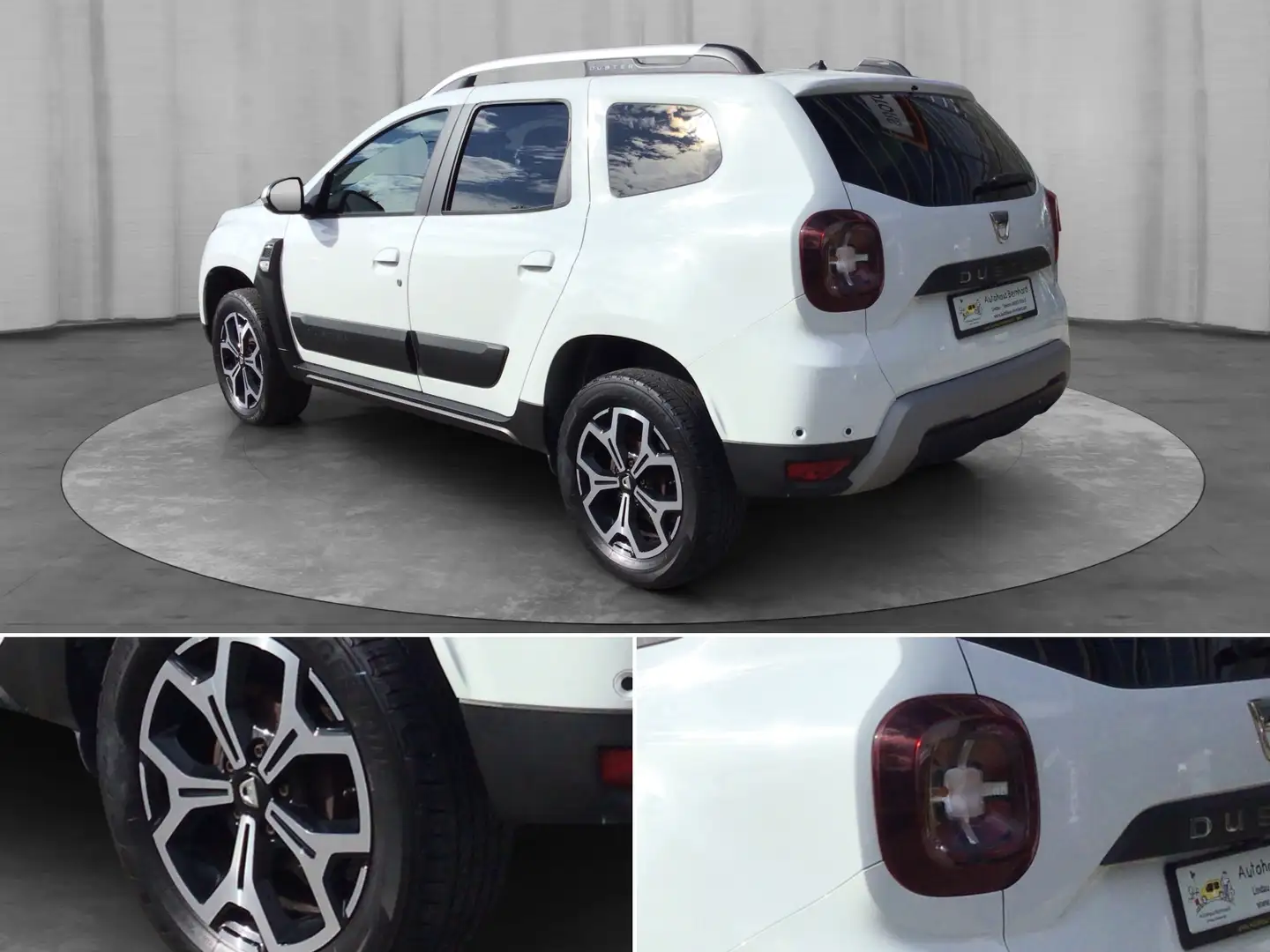 Dacia Duster II TCe 125  6-Gang 4WD Prestige Blanc - 2