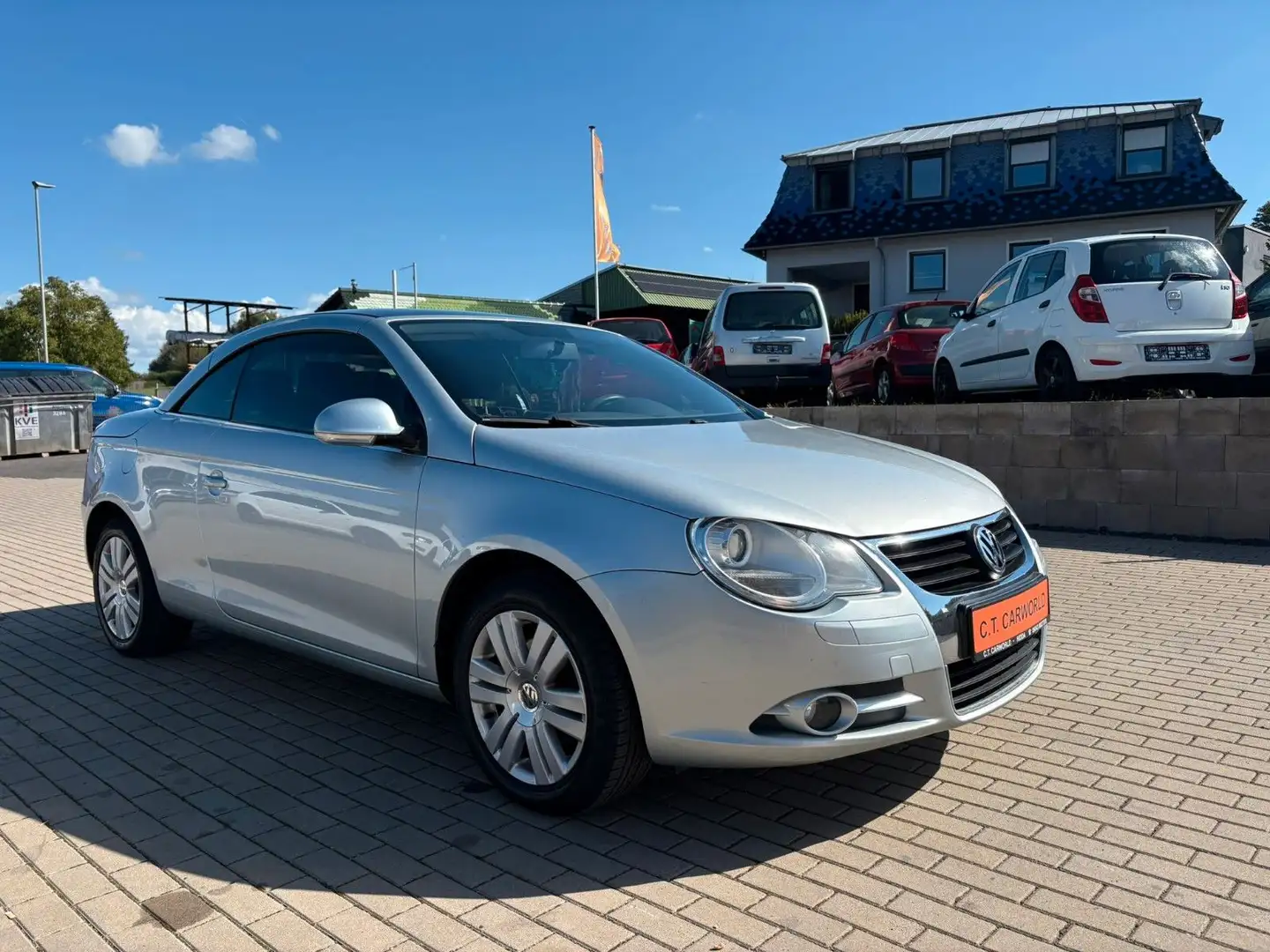 Volkswagen Eos EOS 1.6 CABRIO / TÜV NEU / SITZHEIZUNG Silber - 2