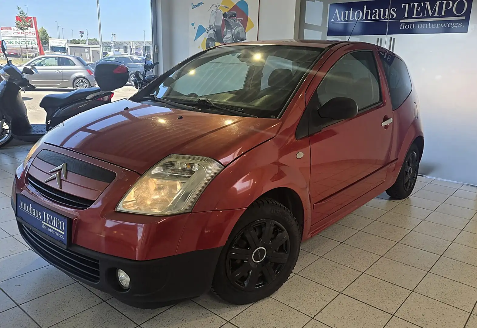 Citroen C2 1,4 SX Plus HDi --NUR FÜR HÄNDLER/EXPORT-- Rot - 1
