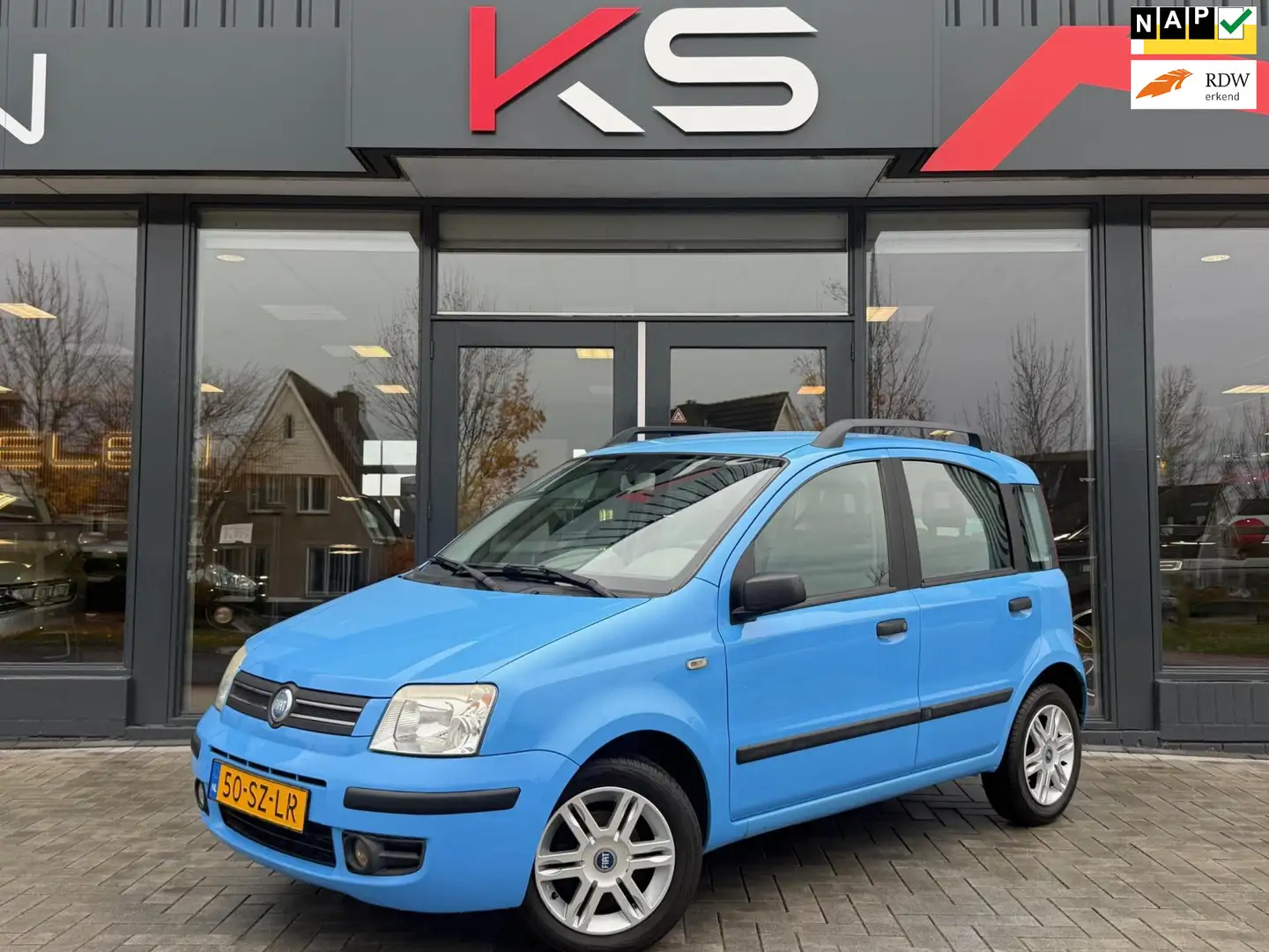 Fiat Panda 1.2 Automaat Climate Bleu - 1
