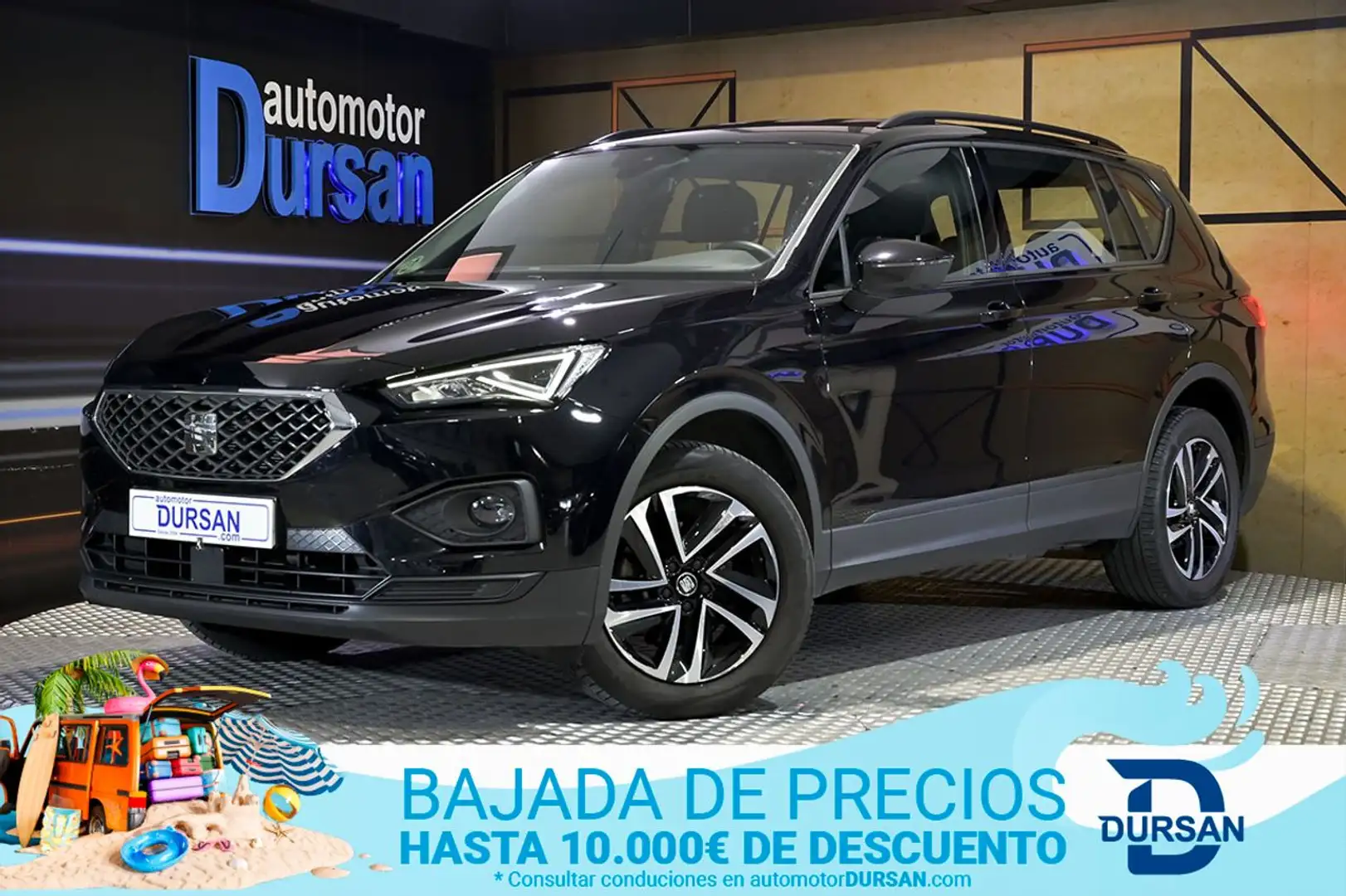 SEAT Tarraco 1.5 TSI S&S Style 150 Zwart - 1