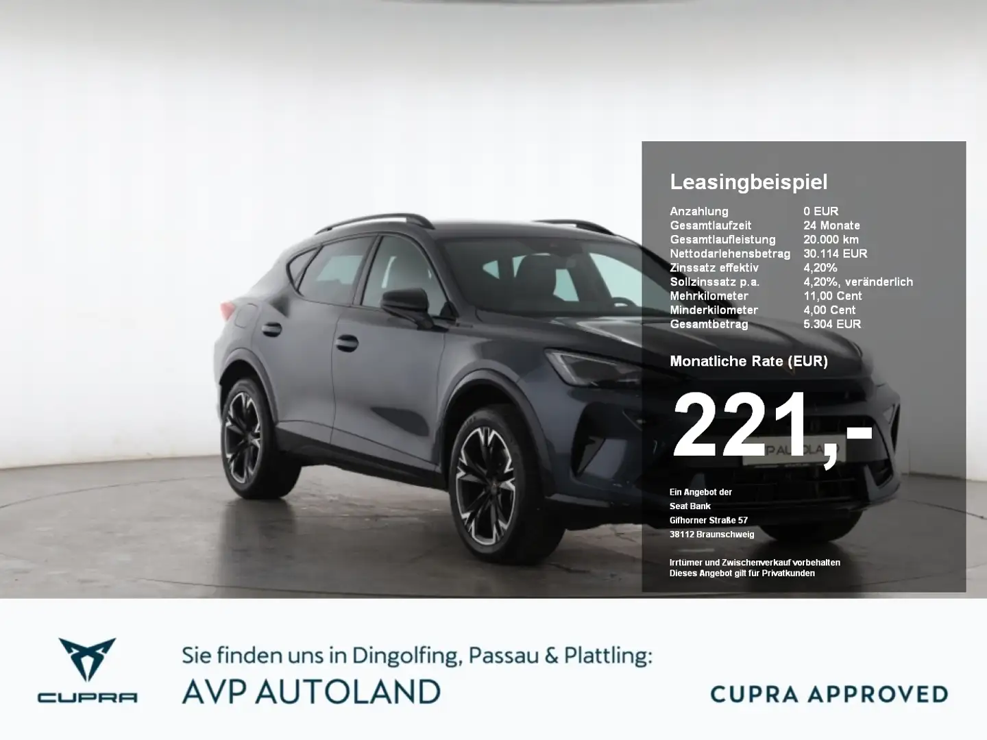 CUPRA Formentor 1.5 eTSI DSG Facelift | ACC | NAVI | Gri - 1