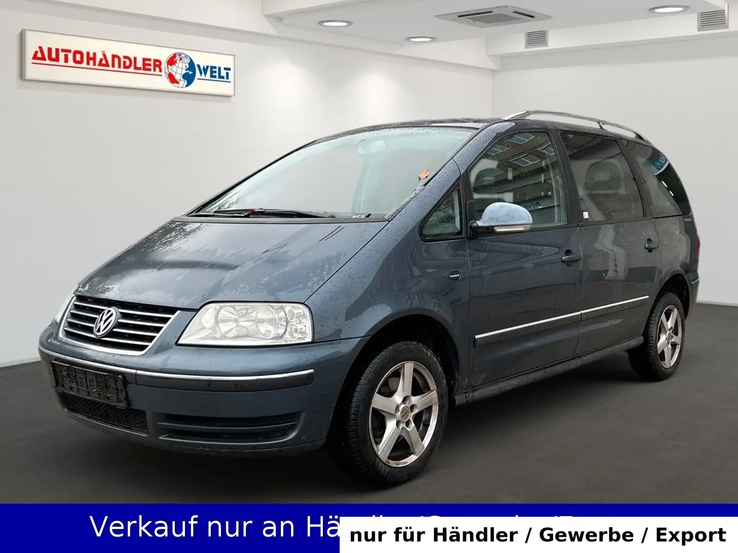 Volkswagen Sharan 1.9TDI Klimaautomatik Blau - 1