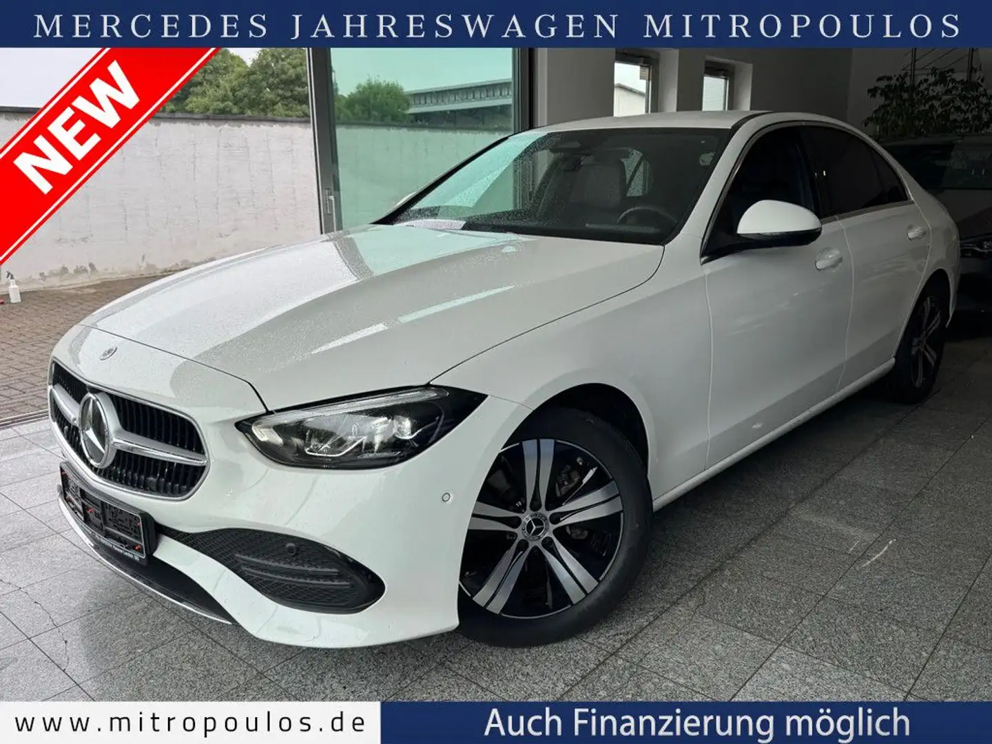 Mercedes-Benz C 180 AVANTGARDE*360°CAM*Memory*CarPlay* Weiß - 1