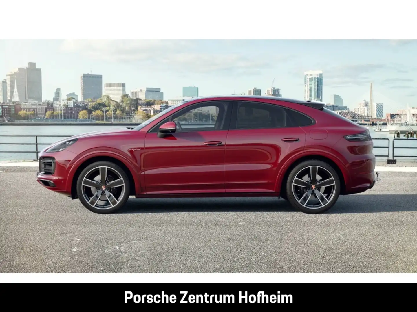 Porsche Cayenne E-Hybrid Coupe Rouge - 2
