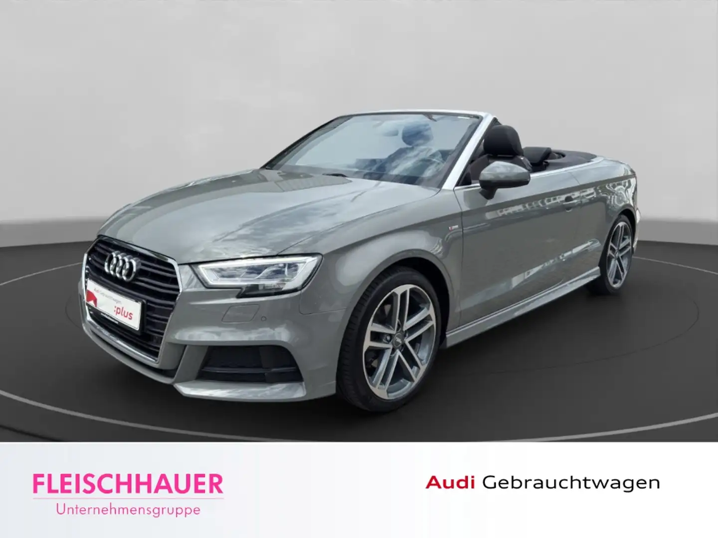 Audi A3 Cabriolet 35 TFSI sport DSG+LED+LEDER+2x s line+NA Grau - 1
