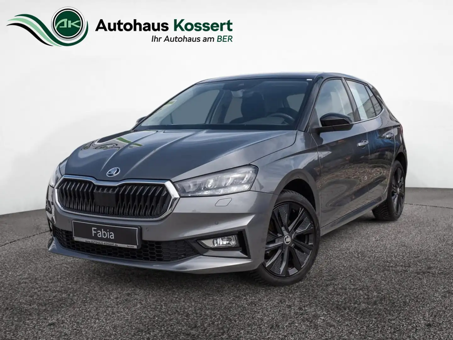 Skoda Fabia 1.0 TSI Style DSG PDC SHZ NAVI LED Grijs - 1