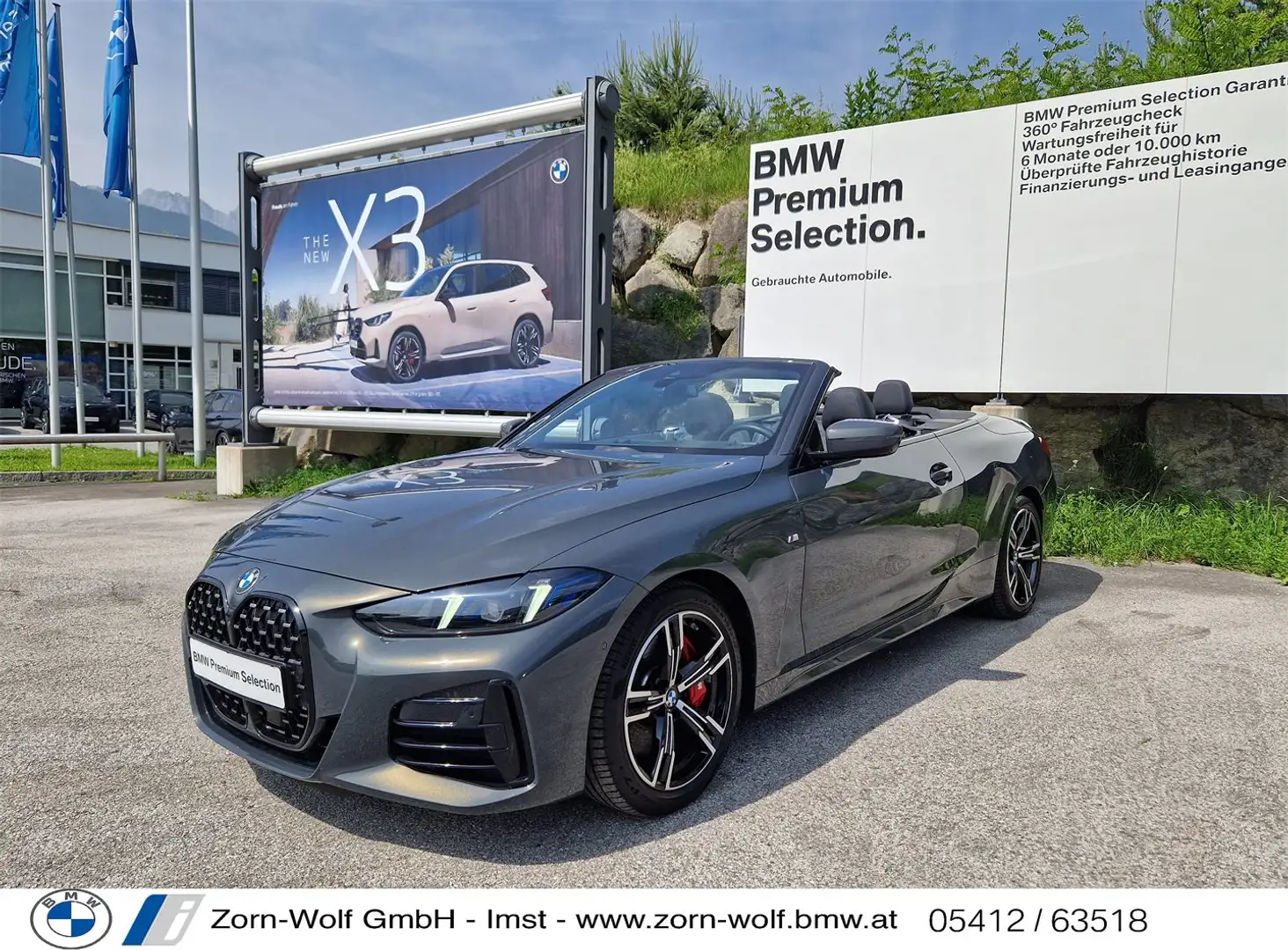 BMW 420 420d Cabrio Grau - 1
