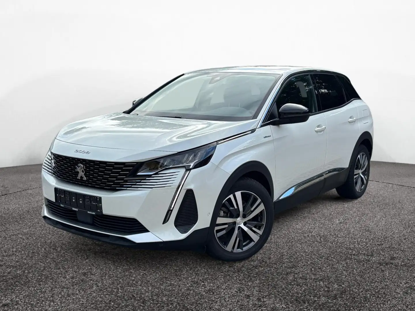 Peugeot 3008 Plug-In Hybrid 225 Allure SHZ NAVI KAMERA Weiß - 2