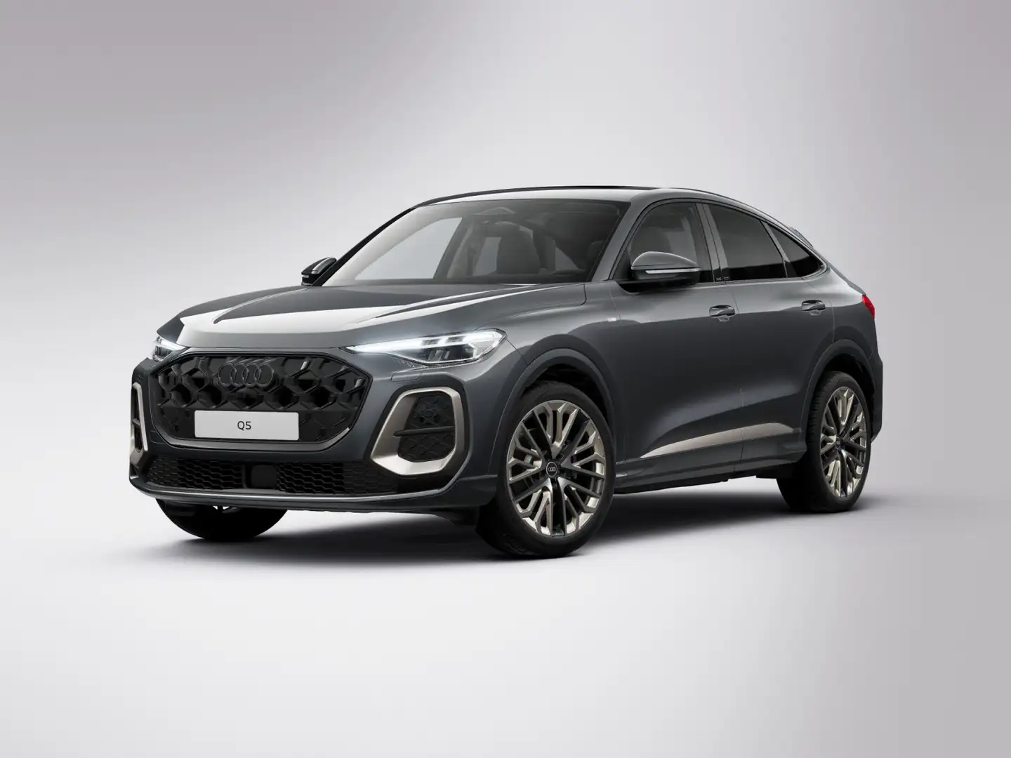 Audi Q5 TFSI quattro S line AHK MATRIX Pano Grau - 1