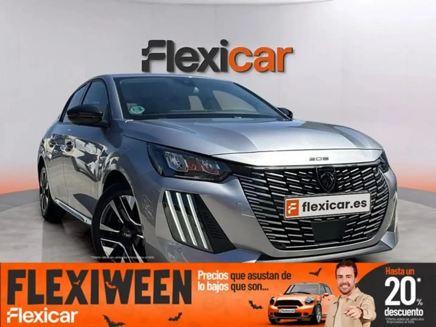 Peugeot 208 Allure Gasolina 100 S&S 6 Vel. MAN Gris - 1
