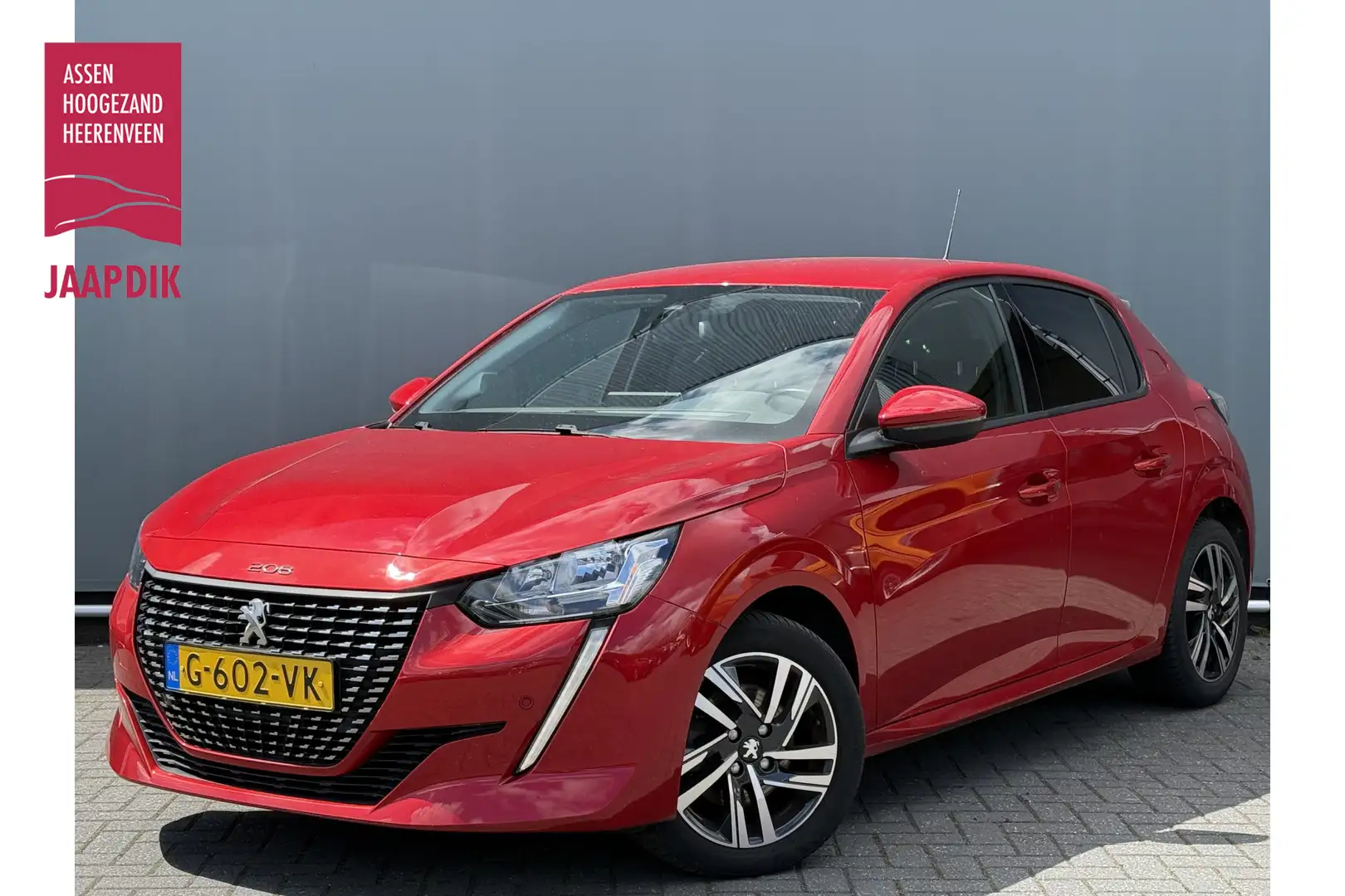 Peugeot 208 Model 2020 1.2 101 PK Blue Lease Allure HALF LEDER Rot - 1