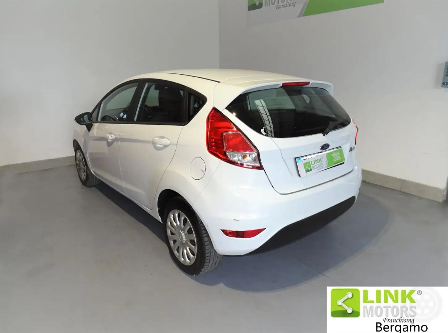 Ford Fiesta 1.4 5 porte Bz.- GPL Black & White Edition Blanc - 2