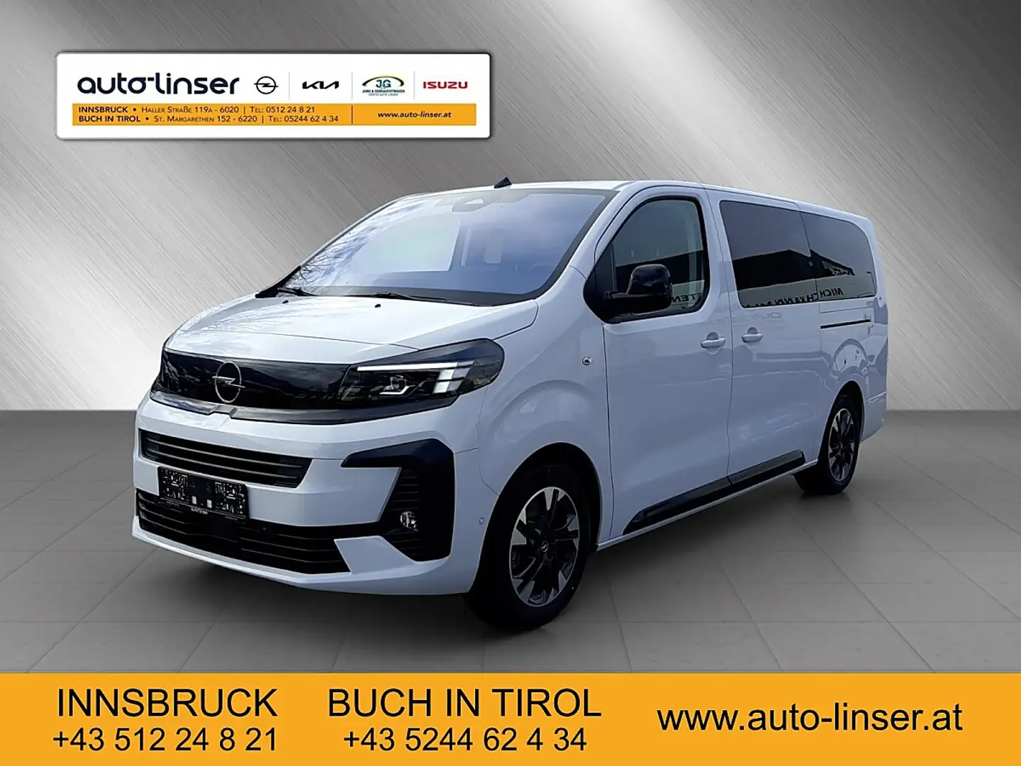 Opel Zafira 2,2 Diesel XL GS Aut. Weiß - 1