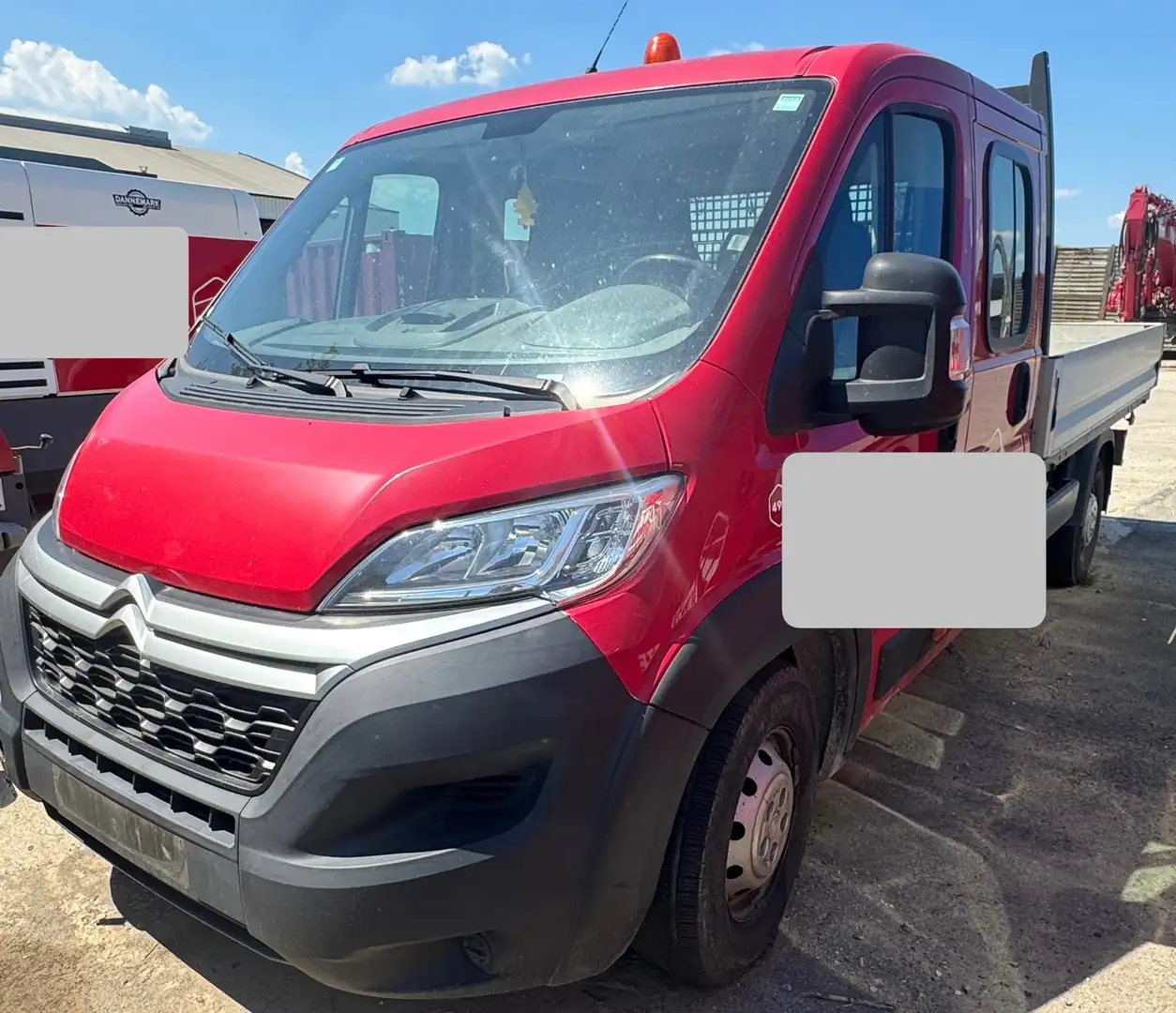 Citroen Jumper JUMPER CHASSIS DBLE CAB 35 L3 BLUEHDi 163 Rouge - 2