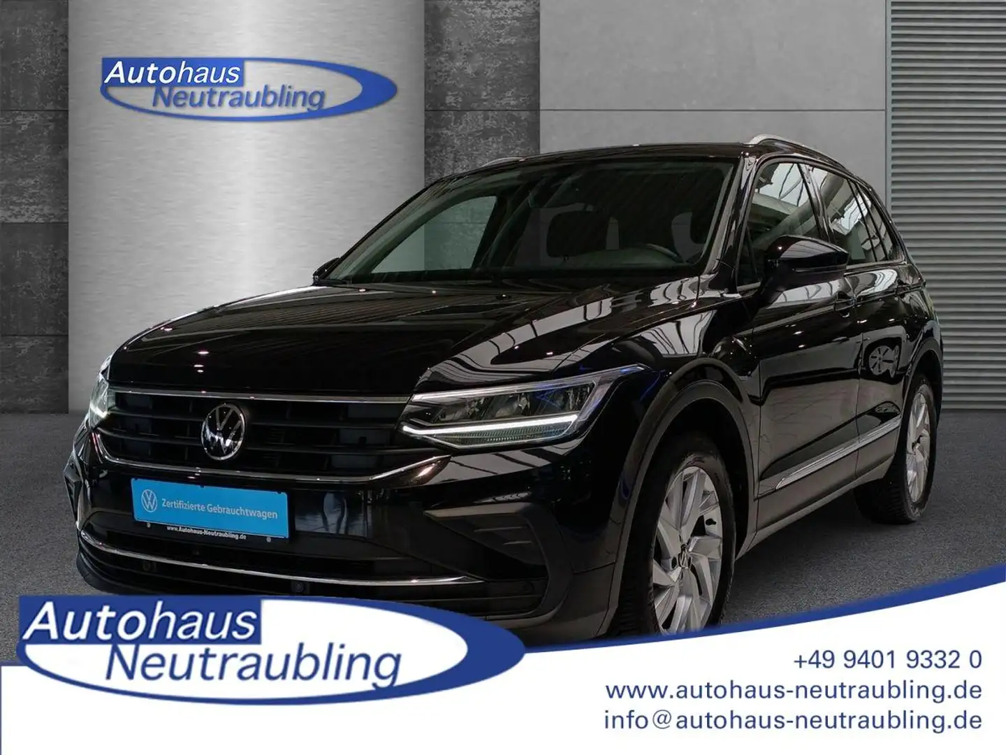 Volkswagen Tiguan 1.5 TSI "ACTIVE" 150 PS +NAVI+SHZ+REARVIEW+ Schwarz - 1