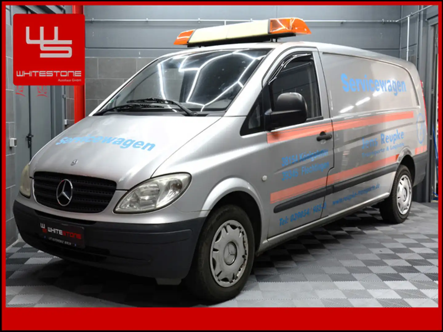 Mercedes-Benz Vito Kasten 111 CDI extralang 6.Gang**Werkbank* Silber - 1