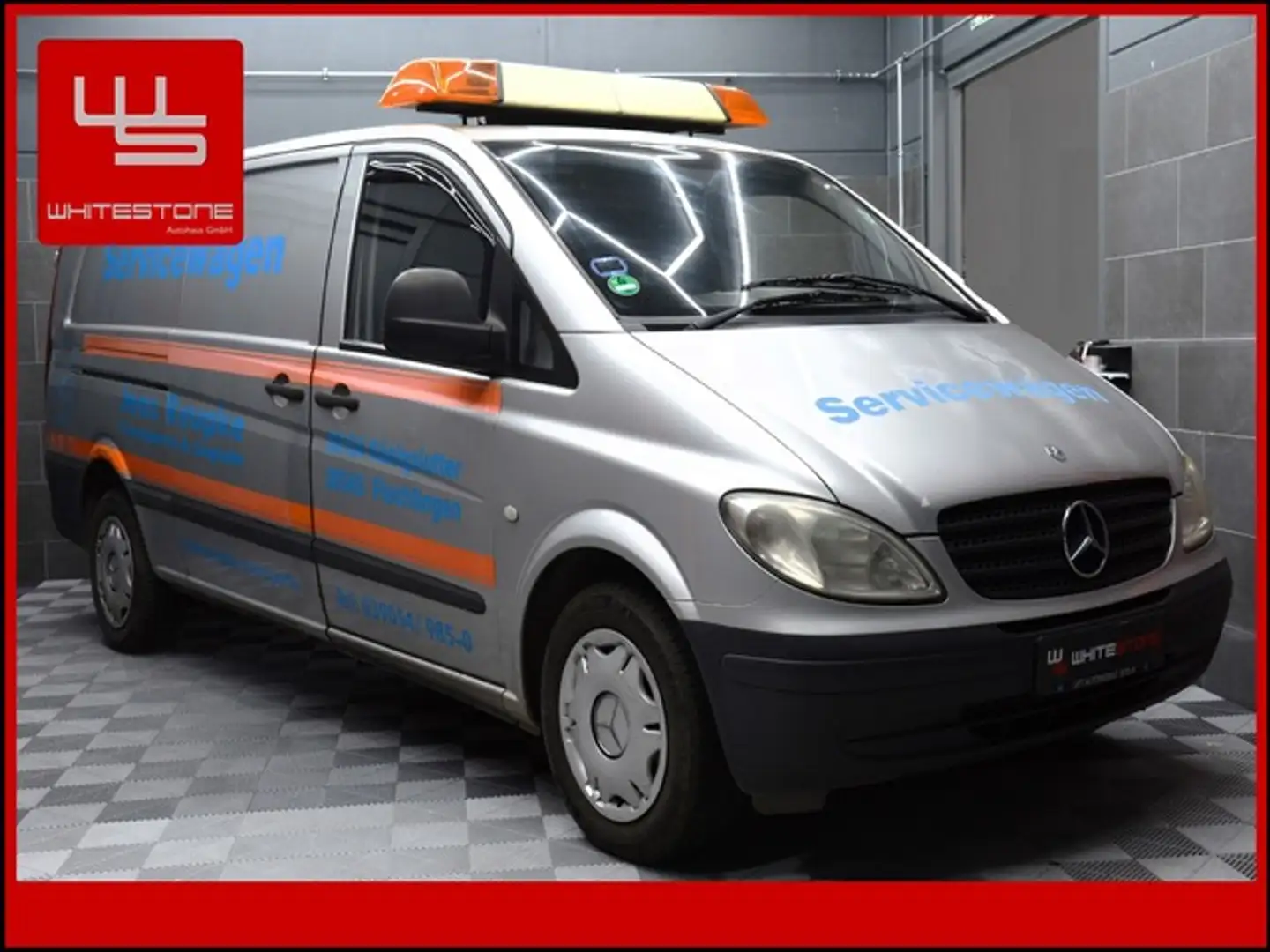 Mercedes-Benz Vito Kasten 111 CDI extralang 6.Gang**Werkbank* Silber - 2