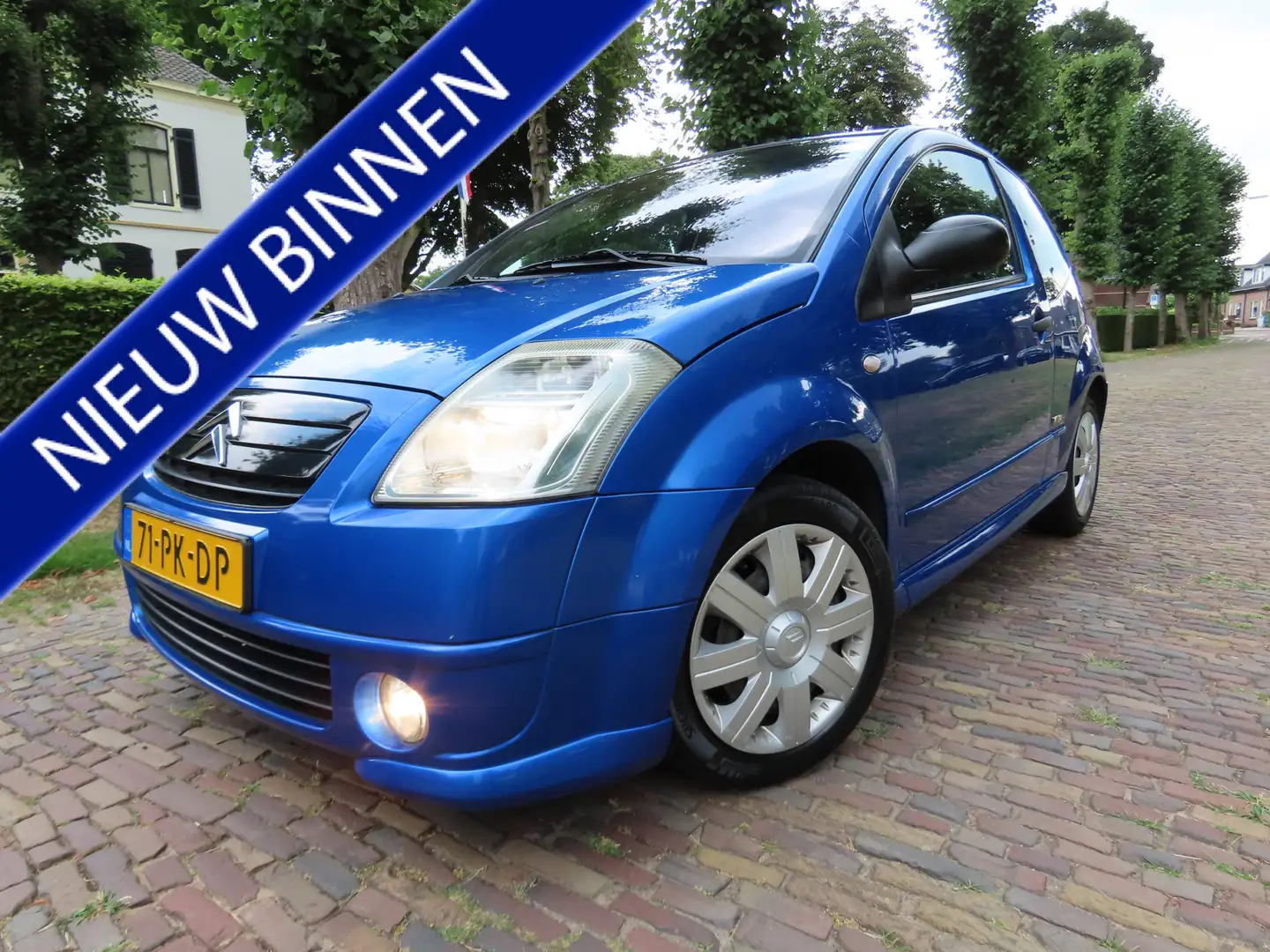 Citroen C2 1.4i Ligne Ambiance VTR Automaat Ecc Cruisecontrol Blauw - 1
