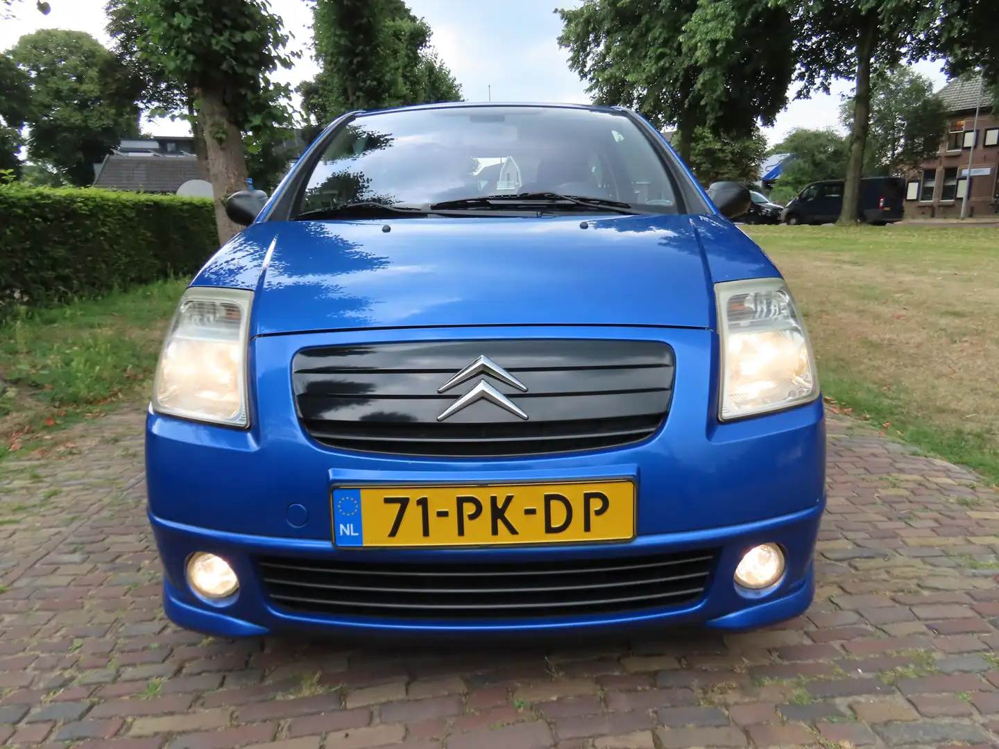 Citroen C2 1.4i Ligne Ambiance VTR Automaat Ecc Cruisecontrol Blauw - 2