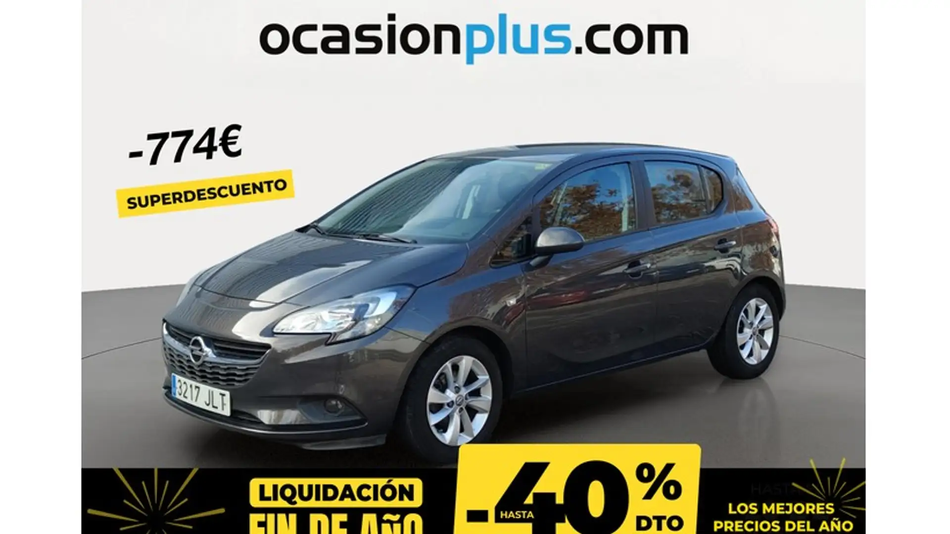 Opel Corsa 1.4 Selective 90 Gris - 1