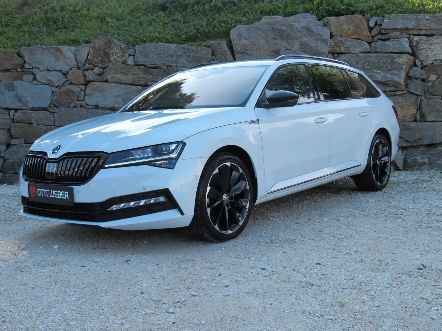 Skoda Superb 2.0 TDI 4x4 SPORTLINE COMBI 360° STANDHEI Blanc - 1