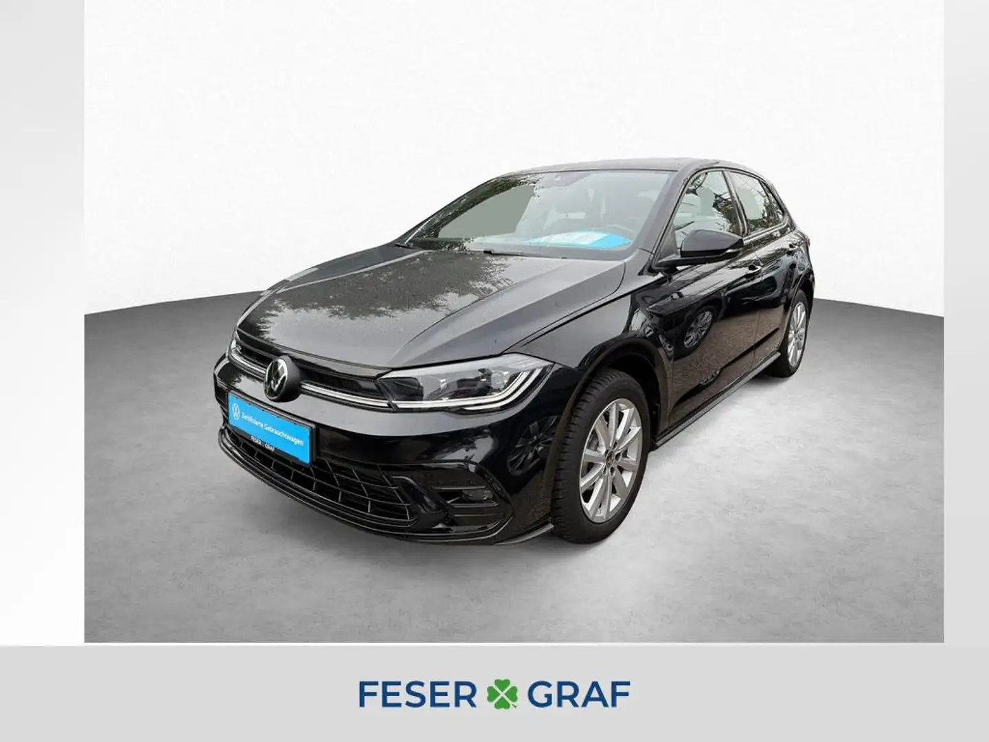 Volkswagen Polo 1.0 TSI DSG R-Line KAM NAVI ACC IQ.LIGHT Schwarz - 1