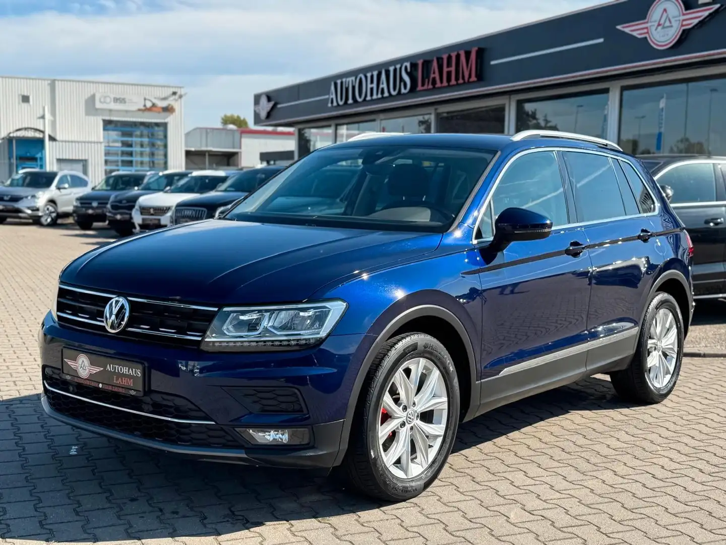 Volkswagen Tiguan 1.4TSI DSG 4Motion"Highline"AMBIENTE*AHK* Bleu - 2