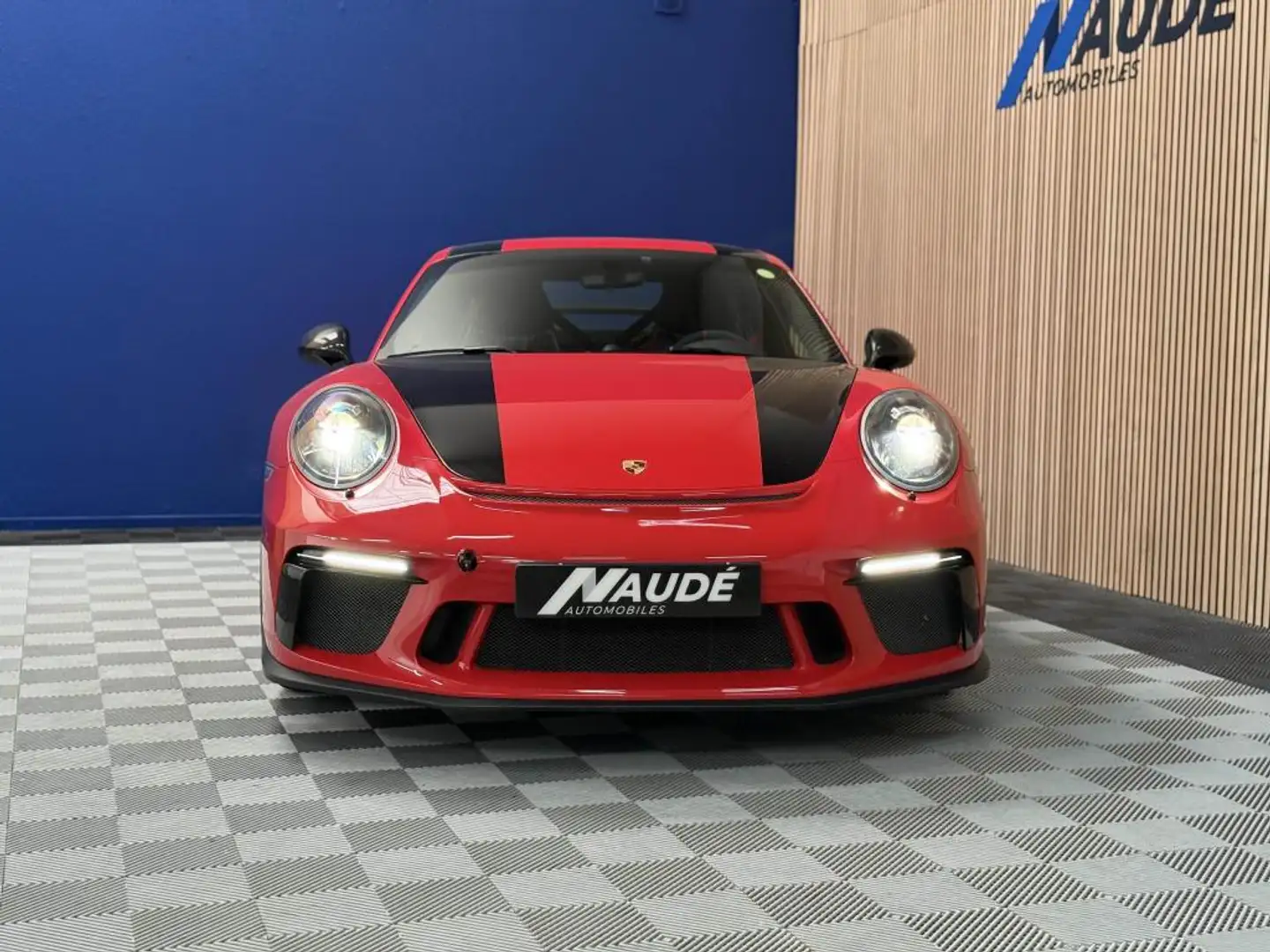 Porsche 911 991 GT3 CLUB SPORT 4.0i 500 CH - ORIGINE FRANCE Rouge - 2
