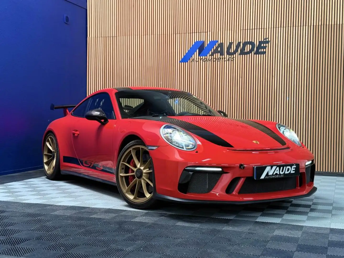 Porsche 911 991 GT3 CLUB SPORT 4.0i 500 CH - ORIGINE FRANCE Rouge - 1